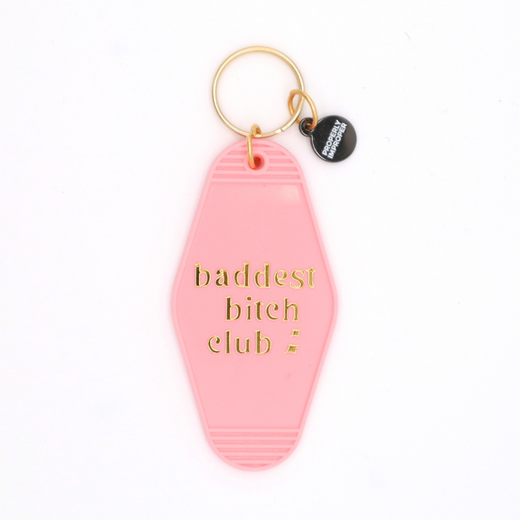 Baddest Bitch Club - Keychain