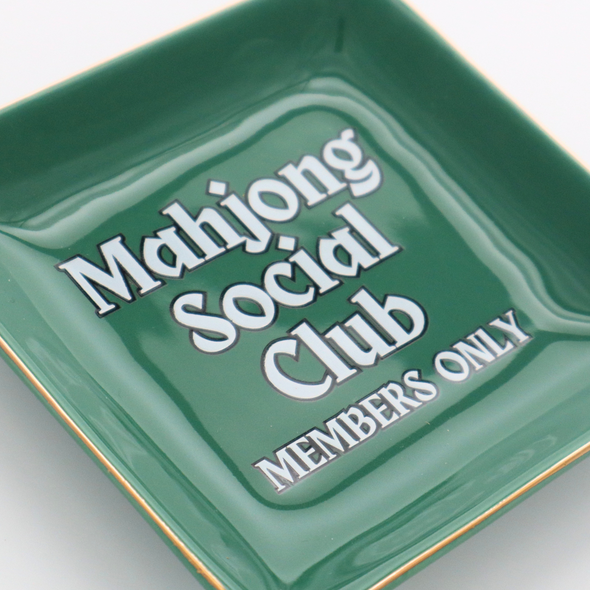 Mahjong Social Club - Square Trinket Tray