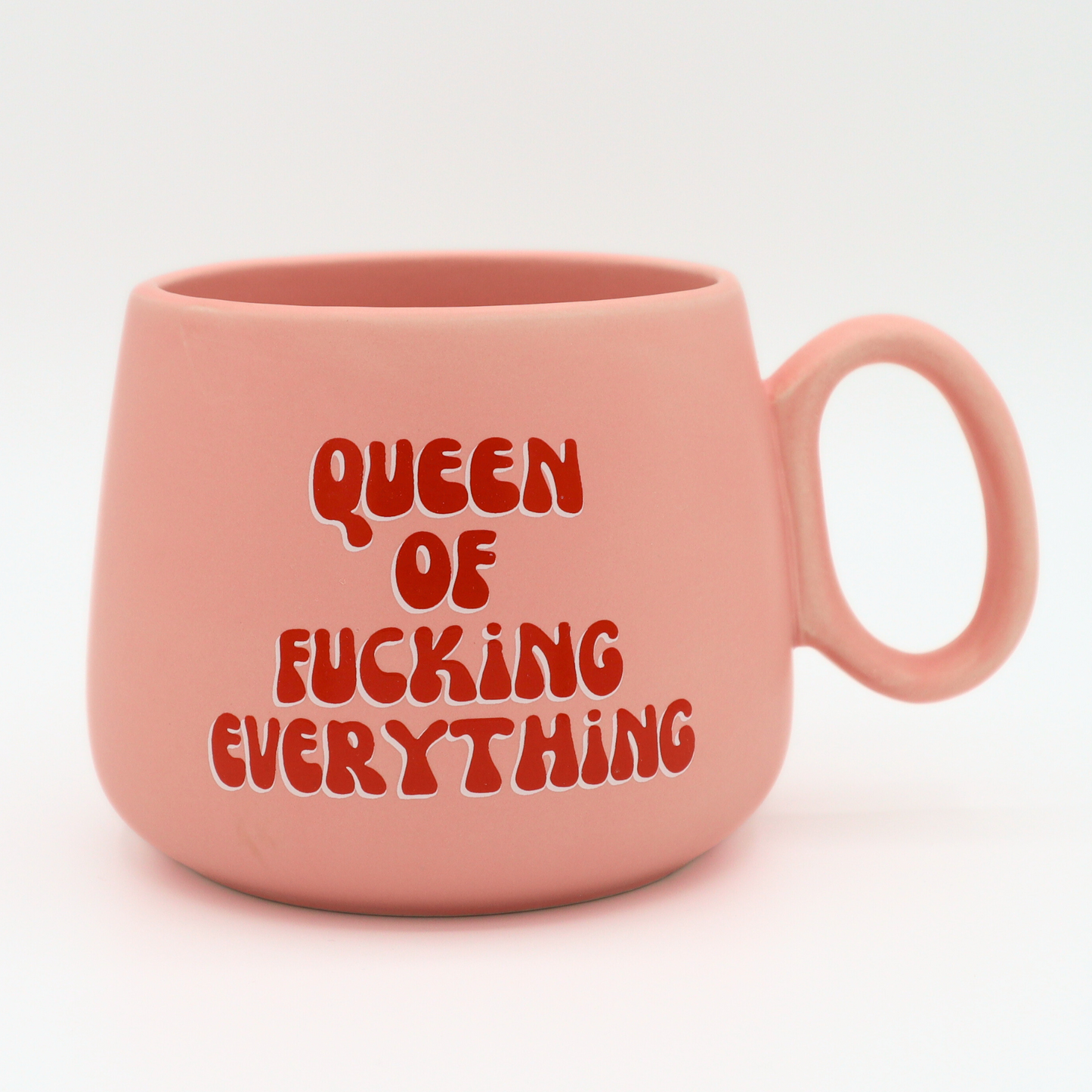 Queen of Fucking Everything - Jumbo Cappuccino Mug