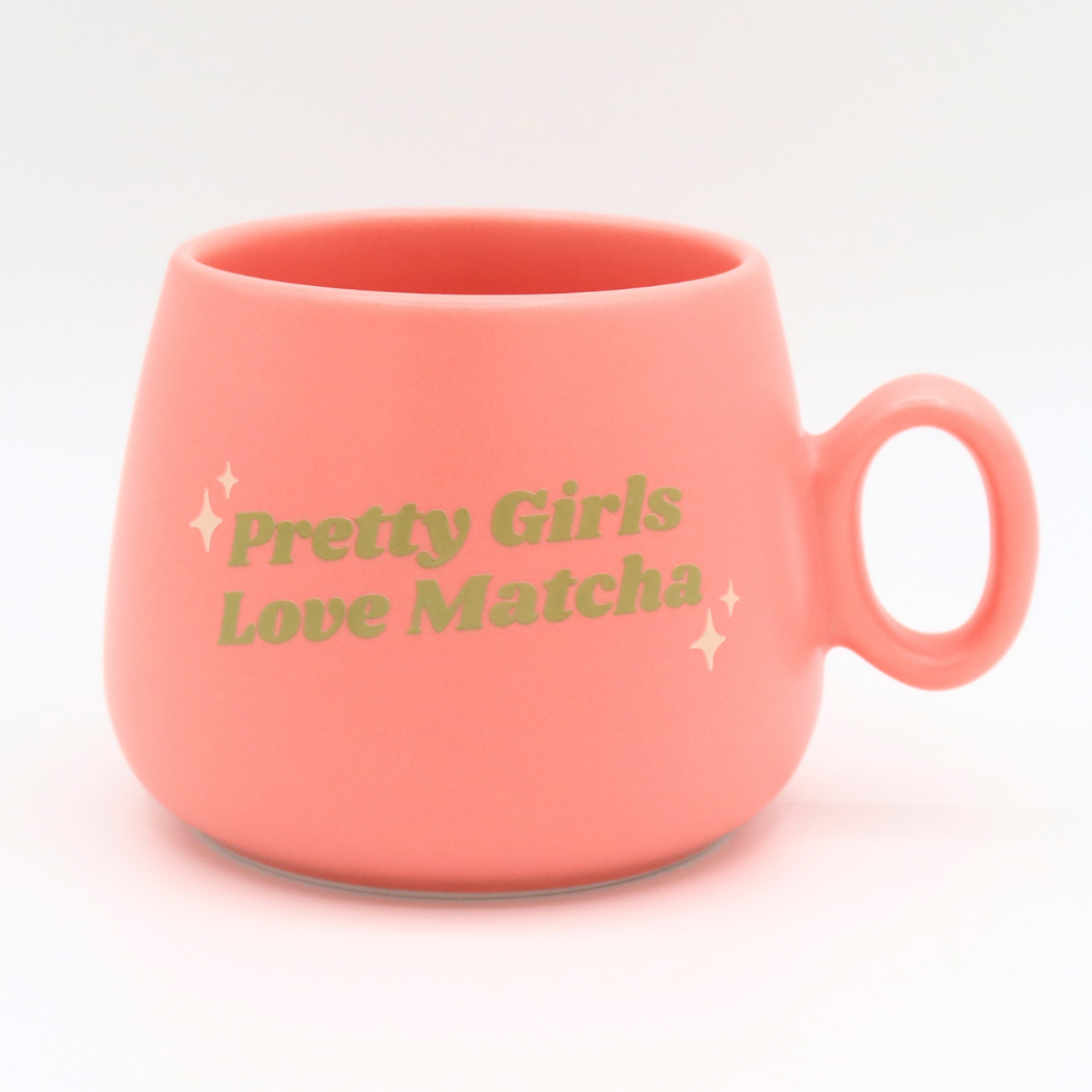 Pretty Girls Love Matcha - Cappuccino Mug