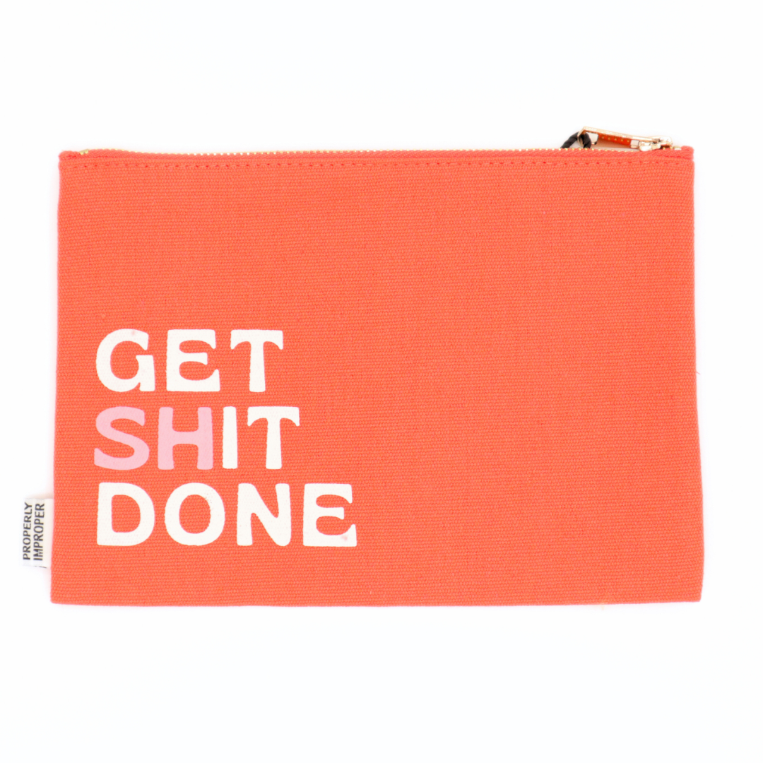 Get Shit Done - Canvas Pouch