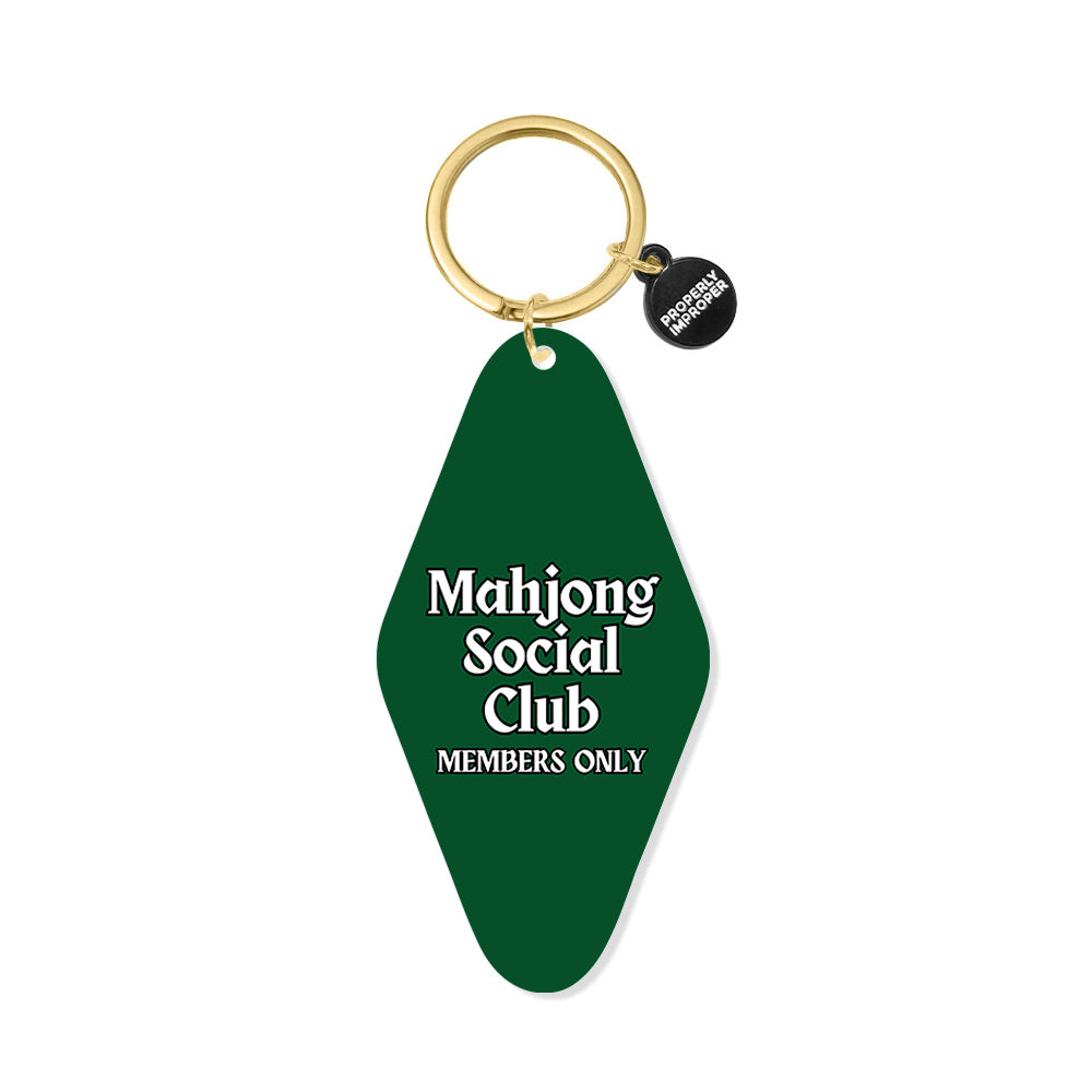 Mahjong Social Club - Printed Keychain
