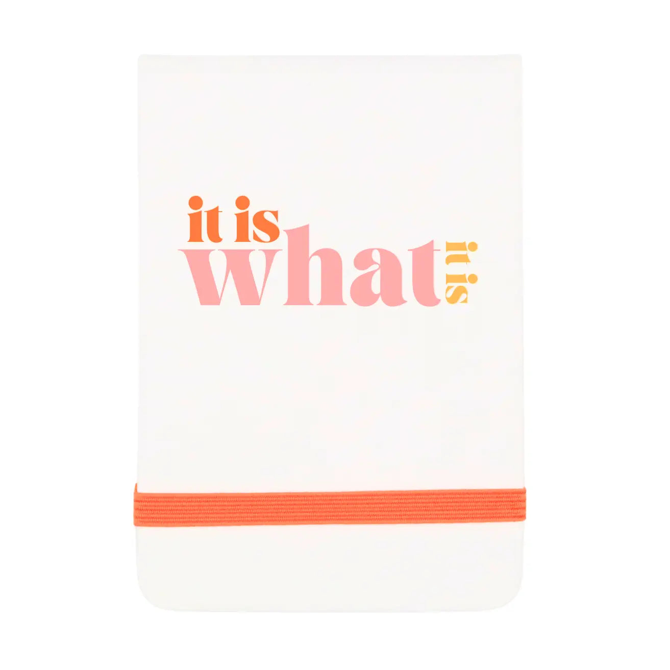 It Is What It Is Leatherette Pocket Journal