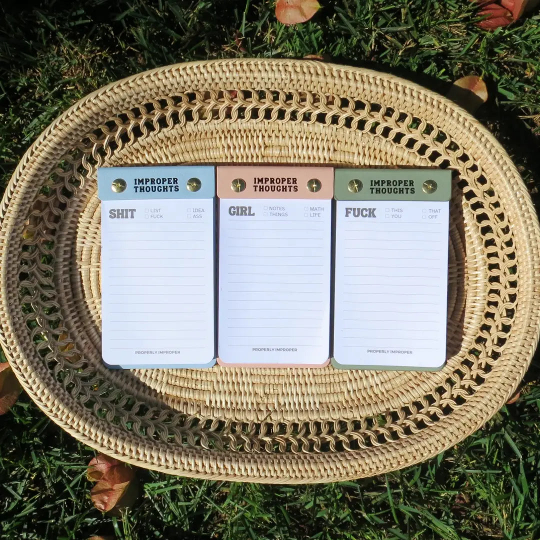 Girl Notes - Tear Off Sheet Notepad