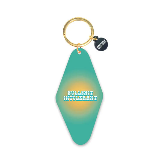 Bullshit Intolerant - Keychain