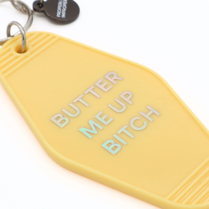 Butter Me Up - Motel Keychain