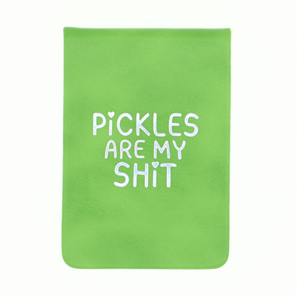 Pickles Are My Shit - Leatherette Pocket Journal