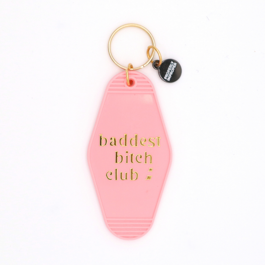 Baddest Bitch Club - Keychain