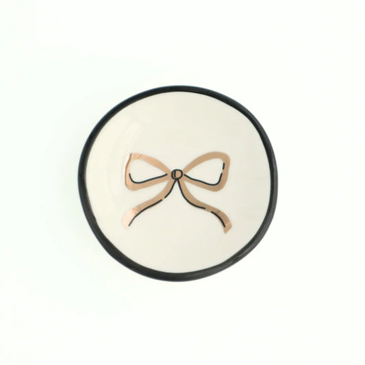 Gold Bow - Ring Dish