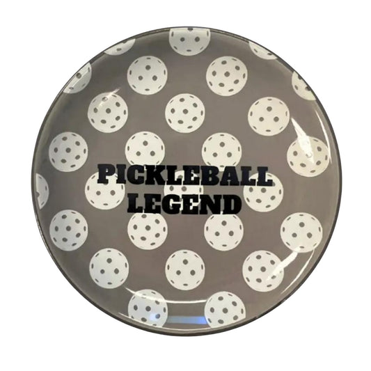 Pickleball Legend - Round Trinket Tray