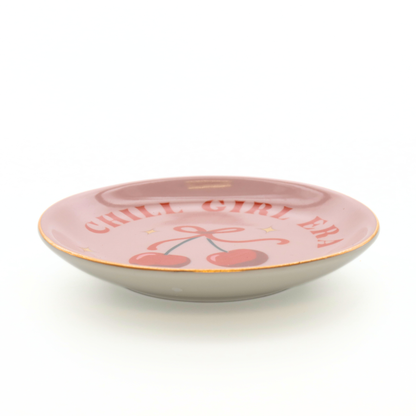 Chill Girl Era - Round Trinket Tray