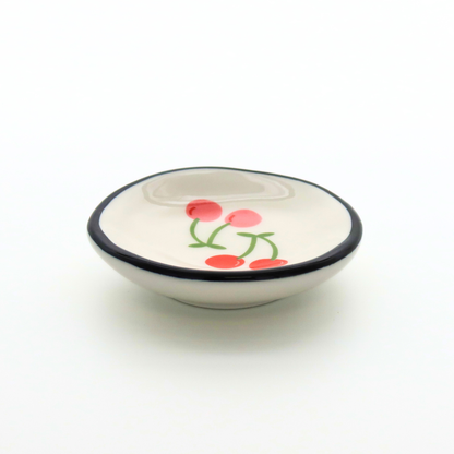 Two Double Cherry - Ring Dish
