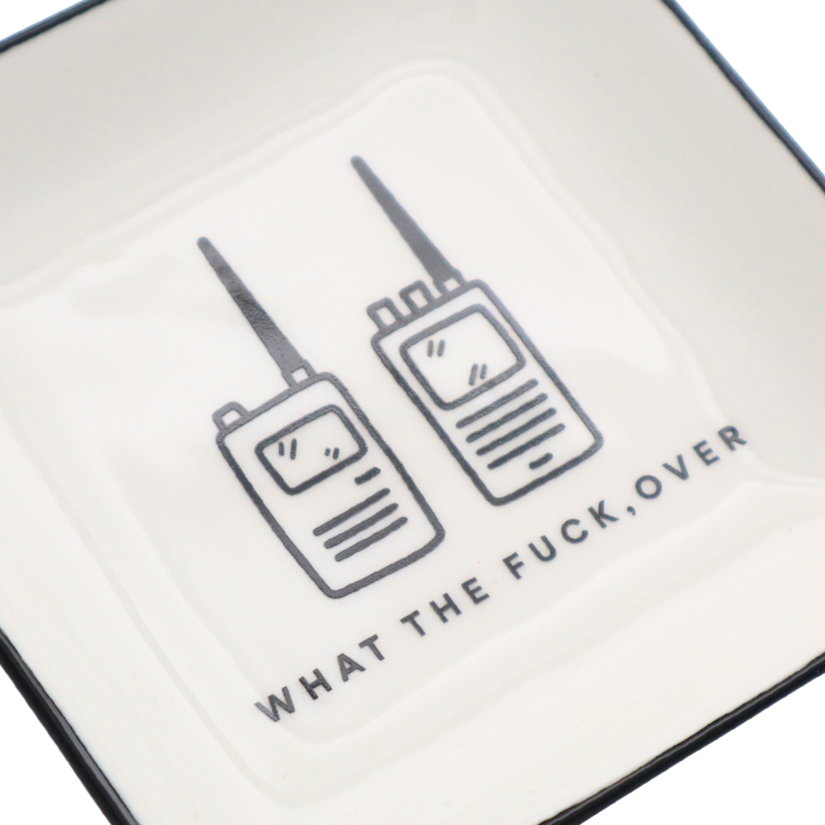 What The Fuck Over - Square Trinket Tray