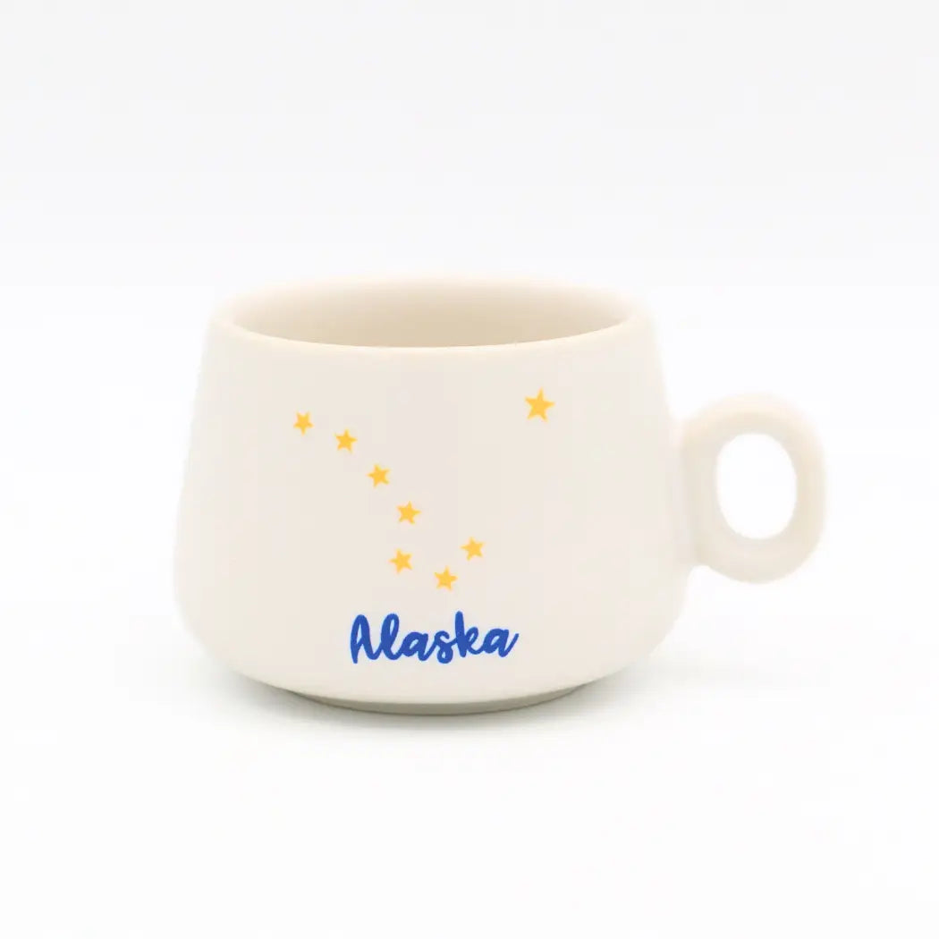 Cappuccino Mug Shot Glass Alaska Big Dipper