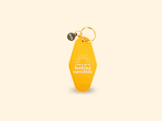 I Am A Ray Of Fucking Sunshine - Keychain