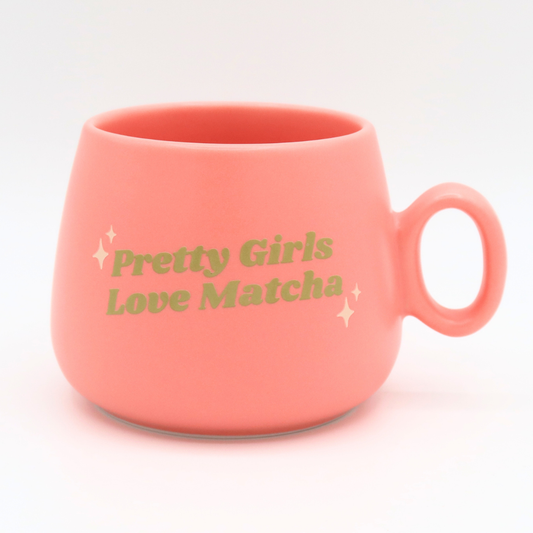 Pretty Girls Love Matcha - Cappuccino Mug