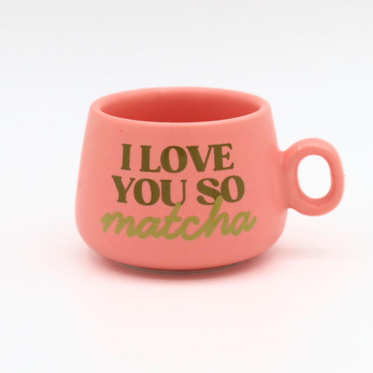 I Love You So Matcha - Mug Shot Glass