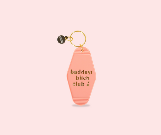 Baddest Bitch Club - Keychain