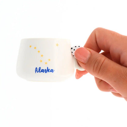 Cappuccino Mug Shot Glass Alaska Big Dipper