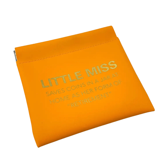 Retirement Coin Snap Top Pouch
