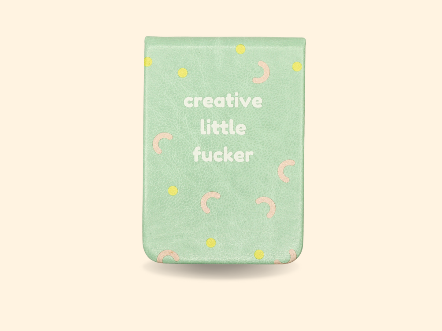 Creative Little Fucker Leatherette Pocket Journal