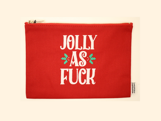 Jolly As Fuck Canvas Pouch