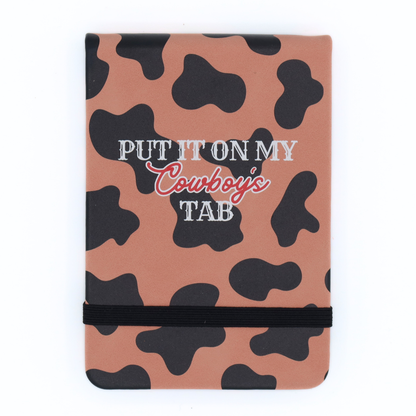 Put it on my Cowboys Tab  - Leatherette Pocket Journal