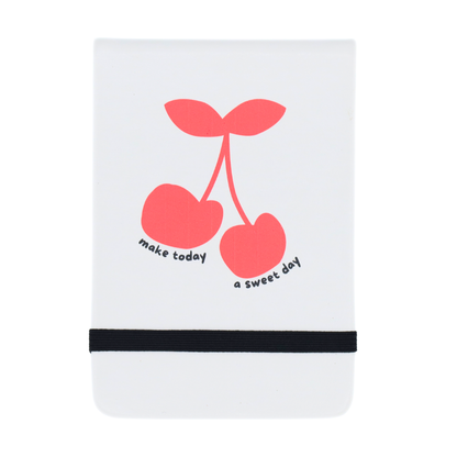 Make Today a Sweet Day  - Leatherette Pocket Journal