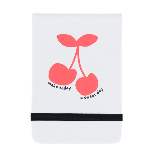 Make Today a Sweet Day  - Leatherette Pocket Journal