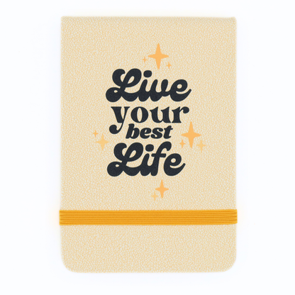 Live Your Best Life - Leatherette Pocket Journal