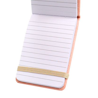 Sometimes Good Moms Pink Textured -  Leatherette Pocket Journal