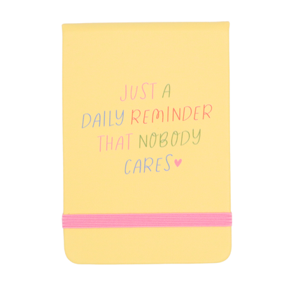 Leatherette Pocket Journal Just a Daily Reminder