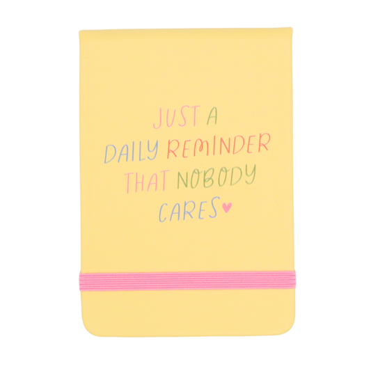 Leatherette Pocket Journal Just a Daily Reminder