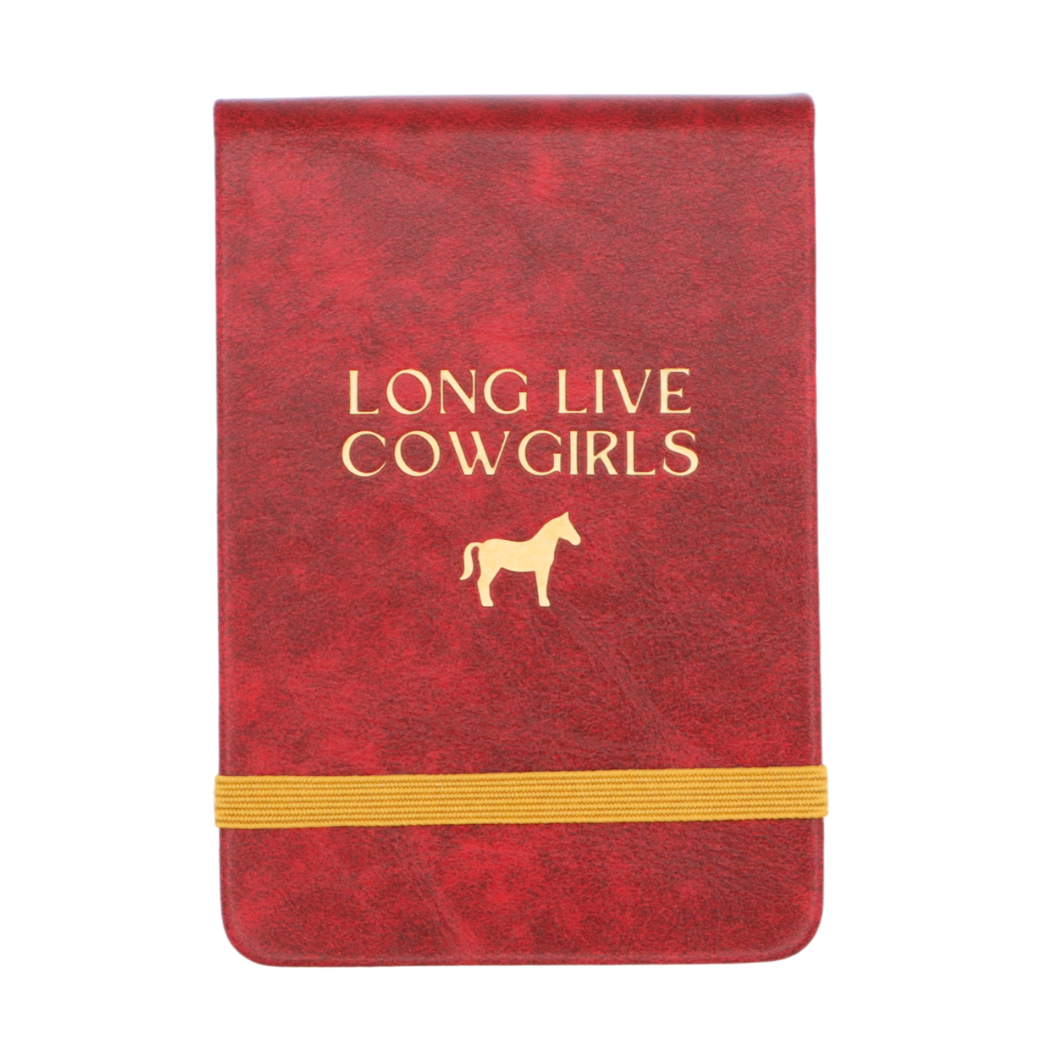 Long Live Cowgirls Leatherette Pocket Journal