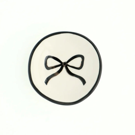 Black Bow - Ring Dish