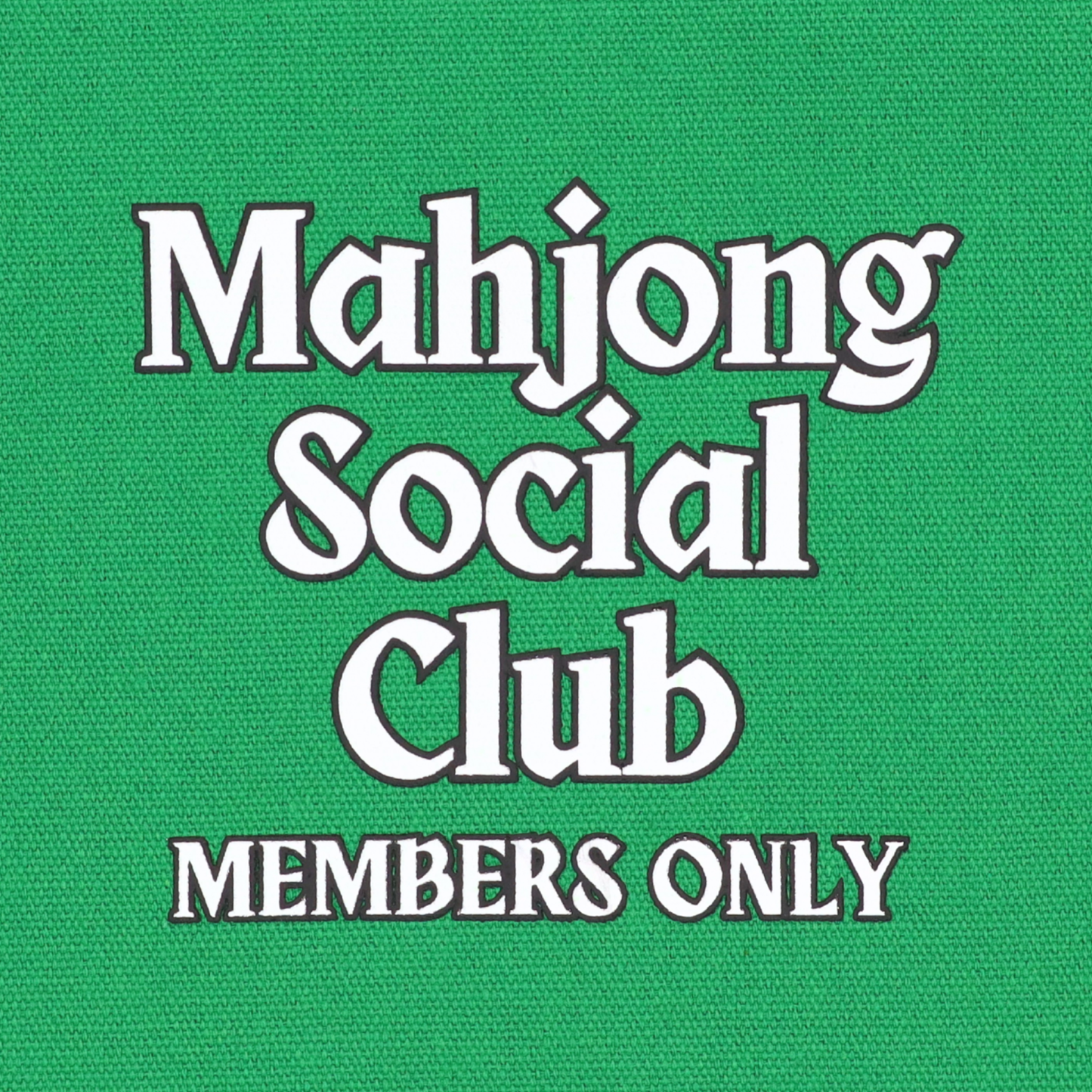 Mahjong Social Club - Canvas Pouch