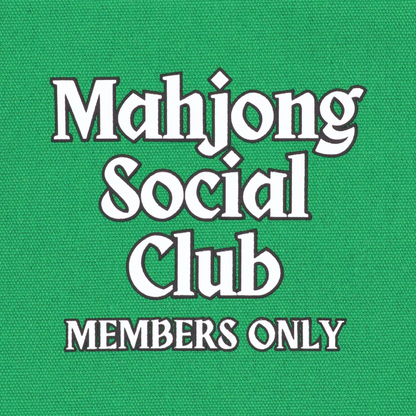 Mahjong Social Club - Canvas Pouch