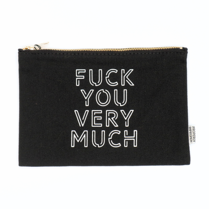 Fuck You Very Much Canvas Pouch
