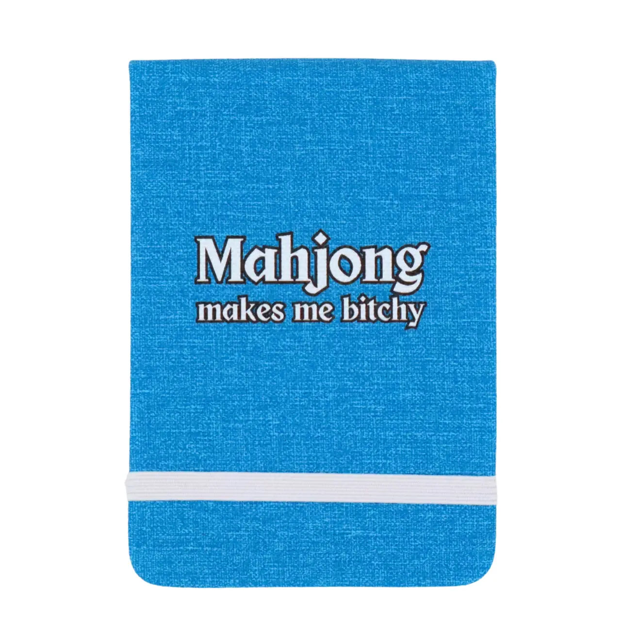 Mahjong Makes Me - Leatherette Pocket Journal