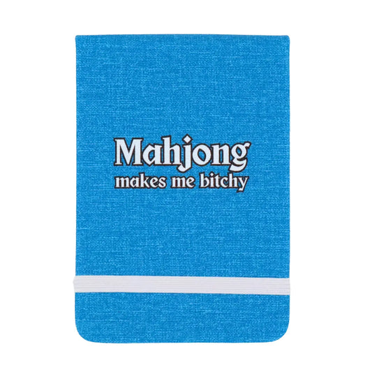 Mahjong Makes Me - Leatherette Pocket Journal