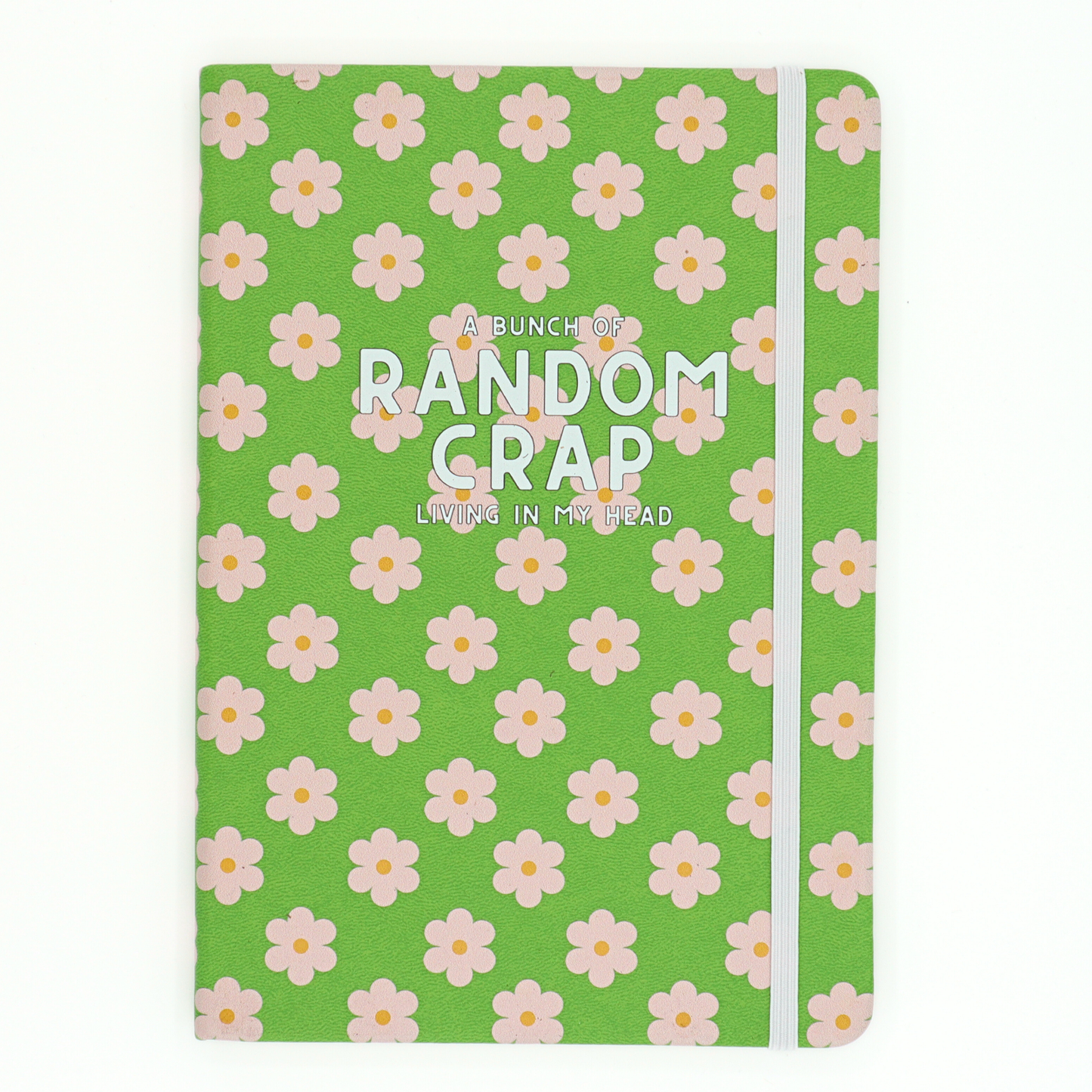 A Bunch Of Random Crap - Vegan Leather Padded Journal A5