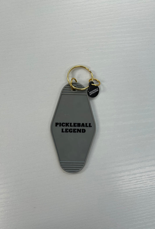 Pickleball Legend Keychain