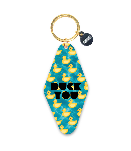 Duck You Keychain