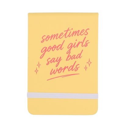 Sometimes Good Girls Leatherette Pocket Journal