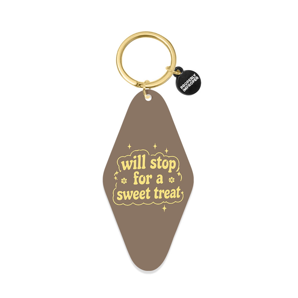 Printed Keychain Will Stop For A Sweet Treat