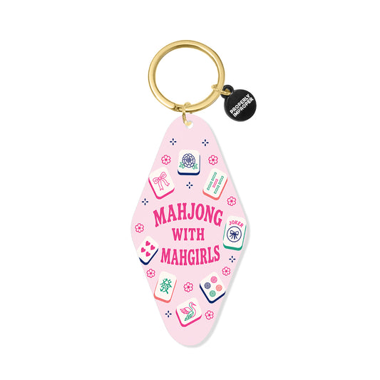 Mahjong With Mahgirls - Printed Keychain