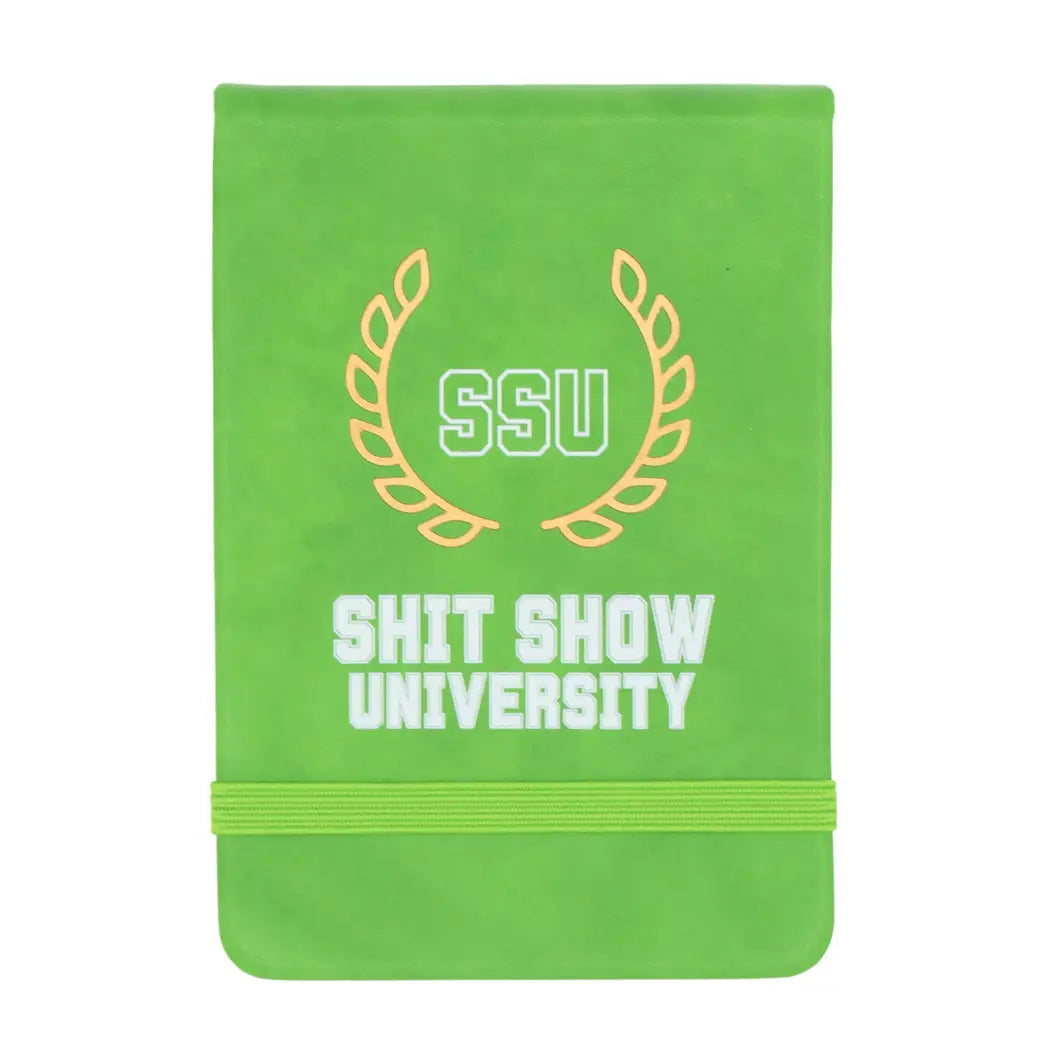 Shit Show University - Leatherette Pocket Journal