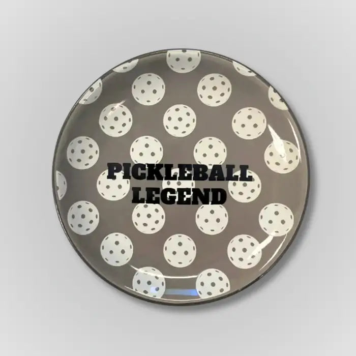 Pickleball Legend - Round Trinket Tray