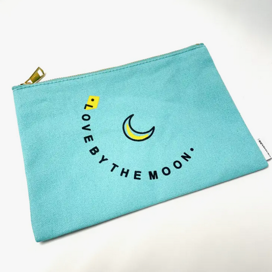 Live By The Sun Canvas Pouch