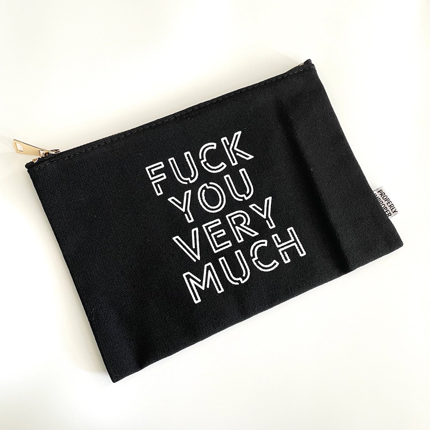 Fuck You Very Much Canvas Pouch